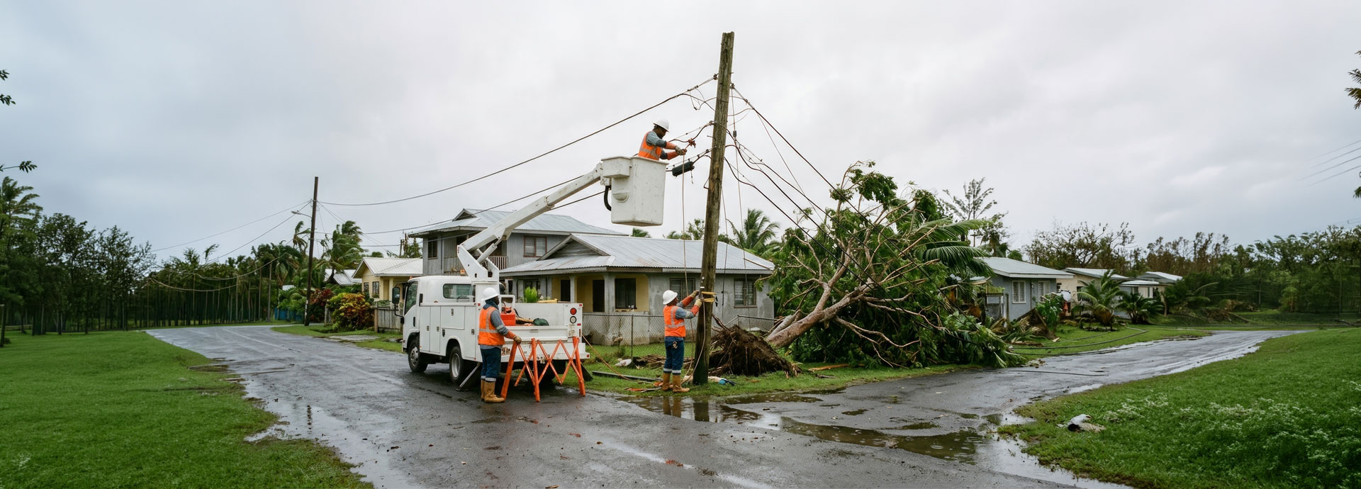 utility damage and repair