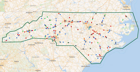 Outreach Map
