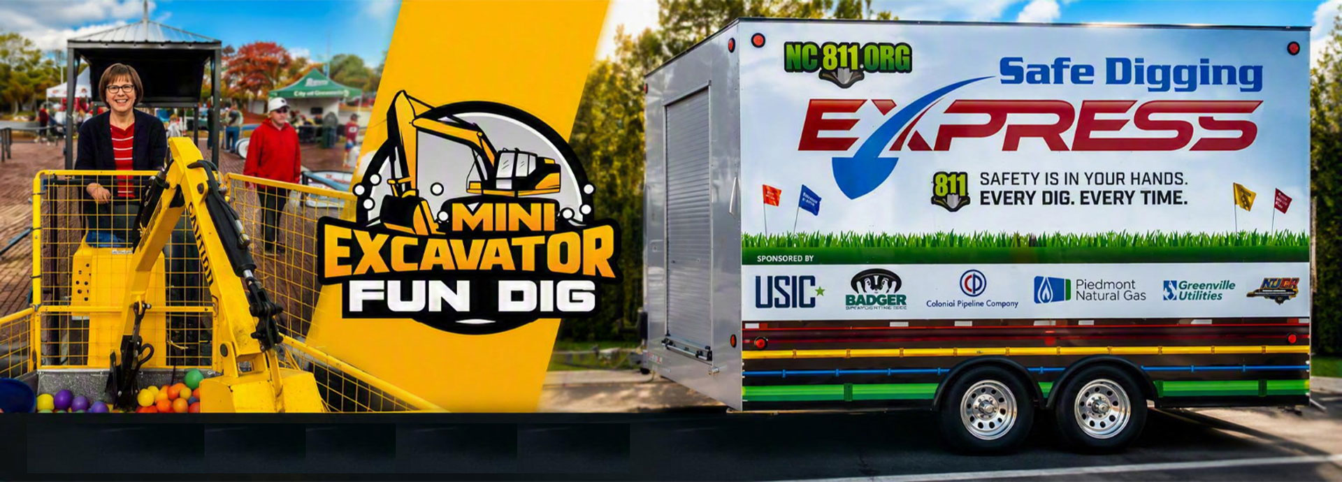 dig safe trailer