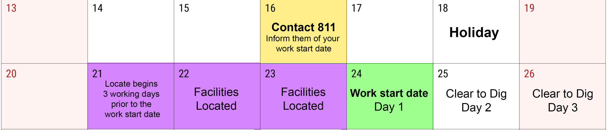 calendar holidays